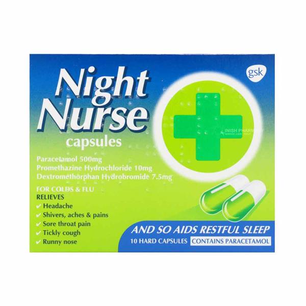 NIGHT NURSE CAPSULES 10S 192716