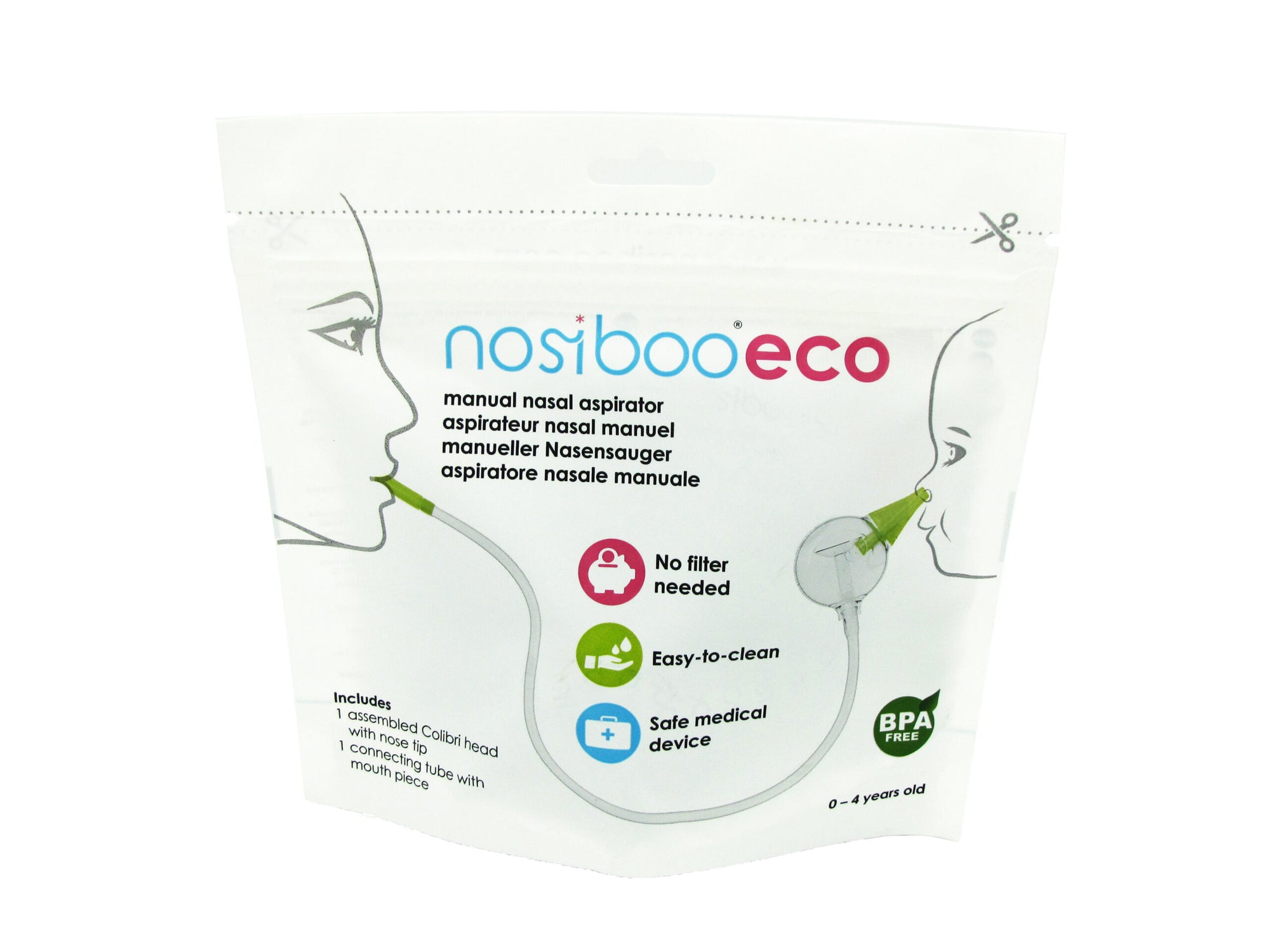 NOSIBOO ECO MANUAL NASAL ASPIRATOR